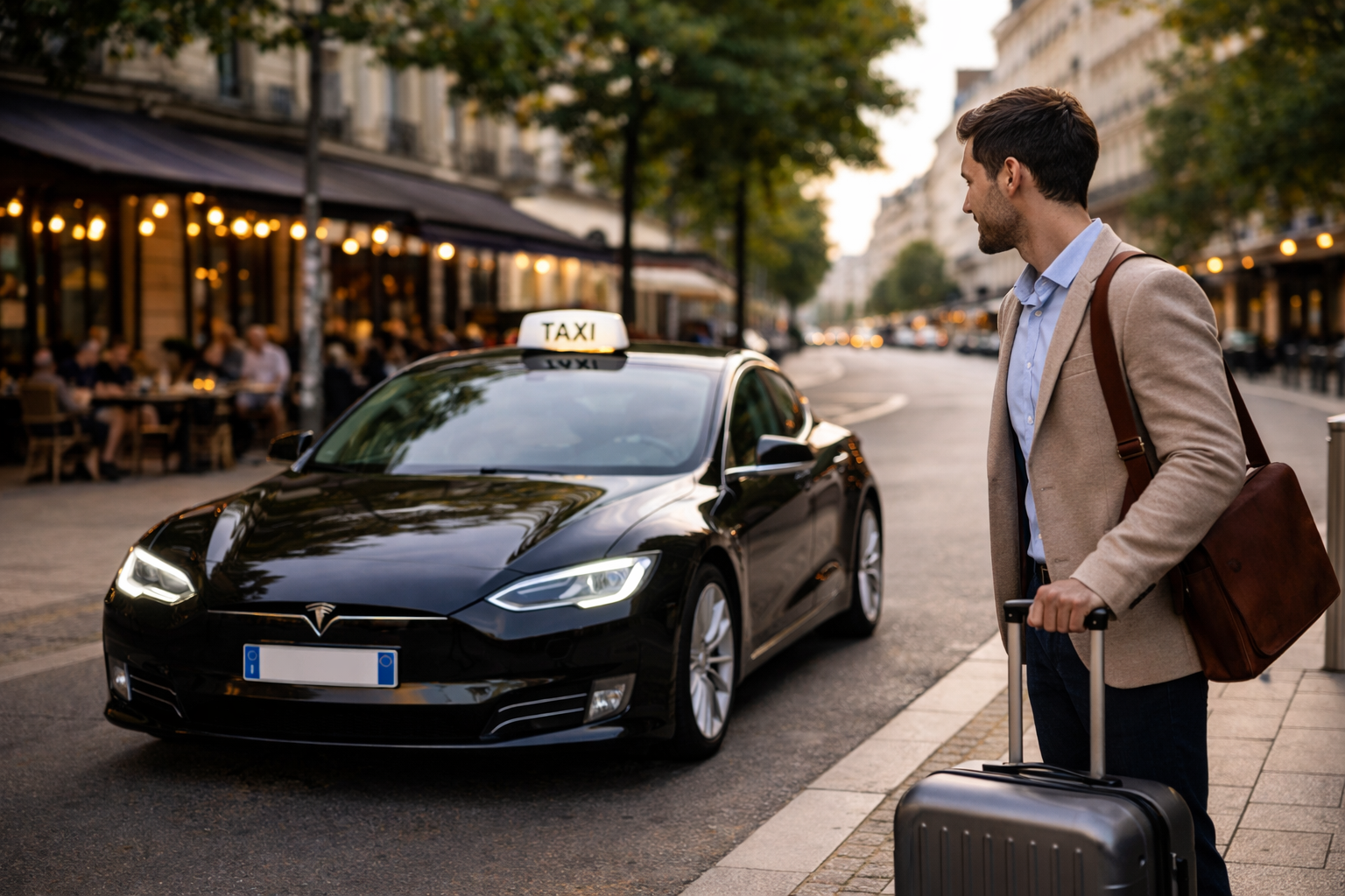 Interface de dispatching numérique d'une centrale de taxi en Gironde